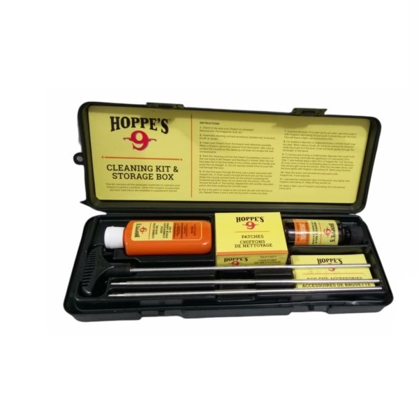 KIT DE LIMPIEZA CON ESTUCHE HOPPES 9 PARA RIFLE Y ESCOPETA - Imagen 3