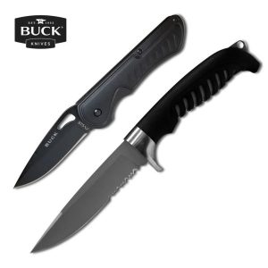 SET DE NAVAJA Y CUCHILLO BACK COUNTRY BUCK