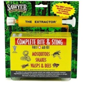 KIT EXTRACTOR DE PIQUETES Y MORDEDURAS SAWYER