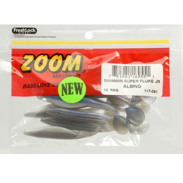 SEÑUELO PLÁSTICO SUPER FLUKE JR ZOOM BAIT COMPANY - Imagen 5