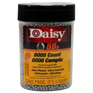 BOTE CON 6,000 BBS POSTAS DE ACERO 4.5MM DAISY