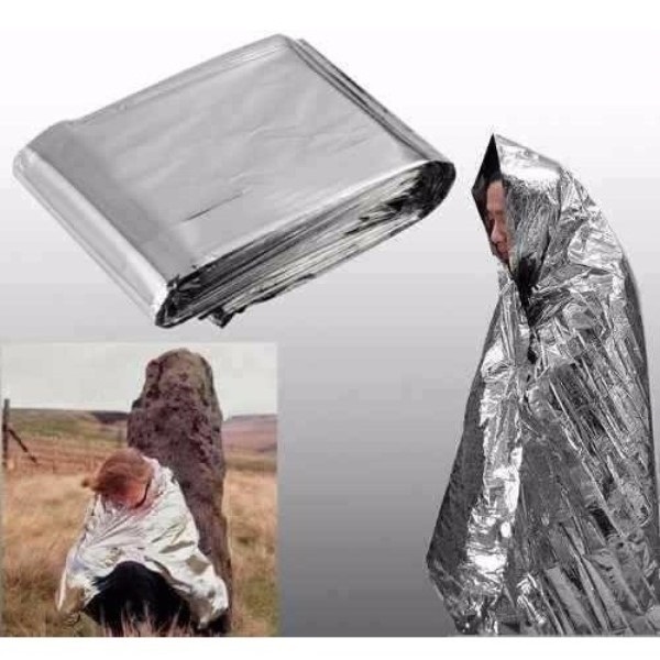 MANTA TÉRMICA DE SUPERVIVENCIA PRIMEROS AUXILIOS - Imagen 3