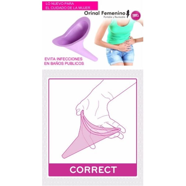 ORINAL DE SILICON PARA MUJER - Imagen 6