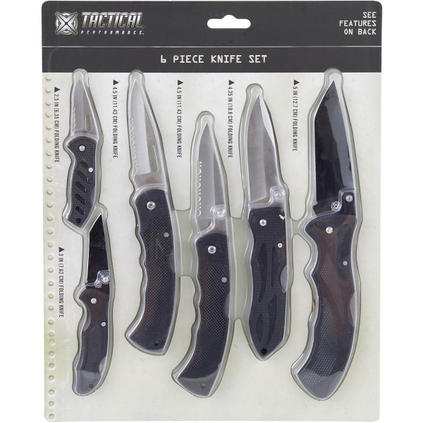 SET DE 6 CUCHILLOS TACTICAL PERFORMANCE - Imagen 5