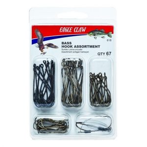 KIT DE 67 ANZUELOS EAGLE CLAW