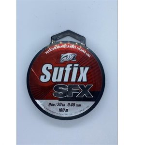 SEDAL TRANSPARENTE 20 LB 100 MTS PREMIUM SUFIX
