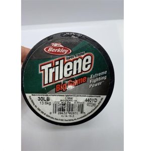 SEDAL TRANSPARENTE 30 LB 440 YARDAS TRILENE BIG GAME