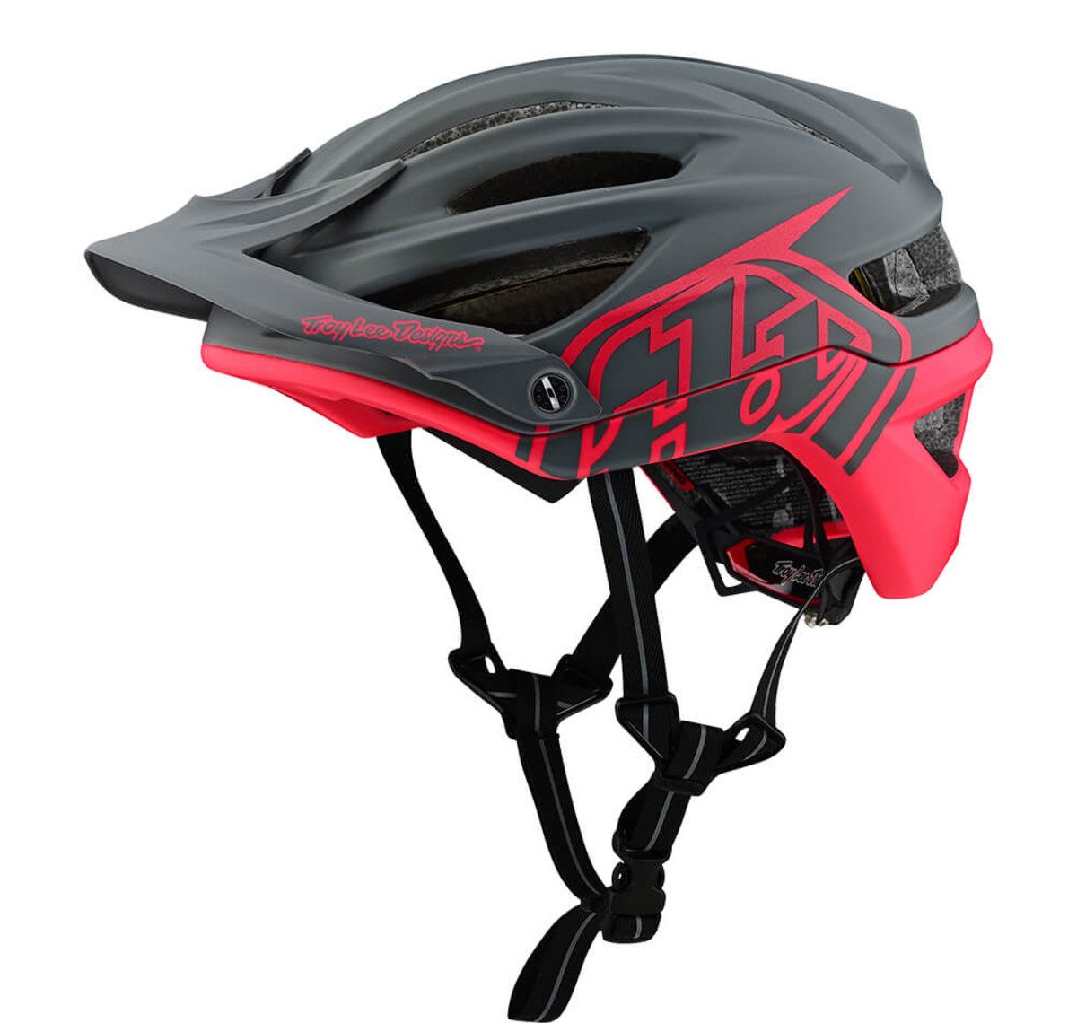 Troy Lee Designs A2 Decoy Mips Gray Pink - Imagen 2
