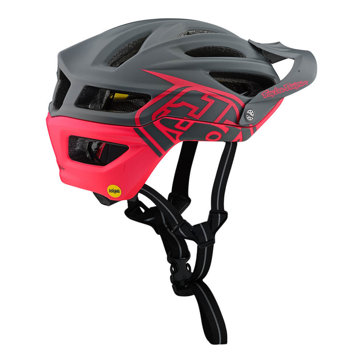 Troy Lee Designs A2 Decoy Mips Gray Pink - Imagen 4