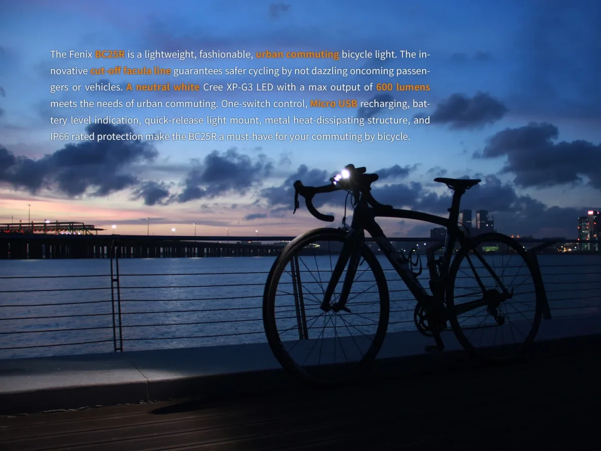 BC25R Luz para bicicleta Luz para bicicleta - Imagen 8