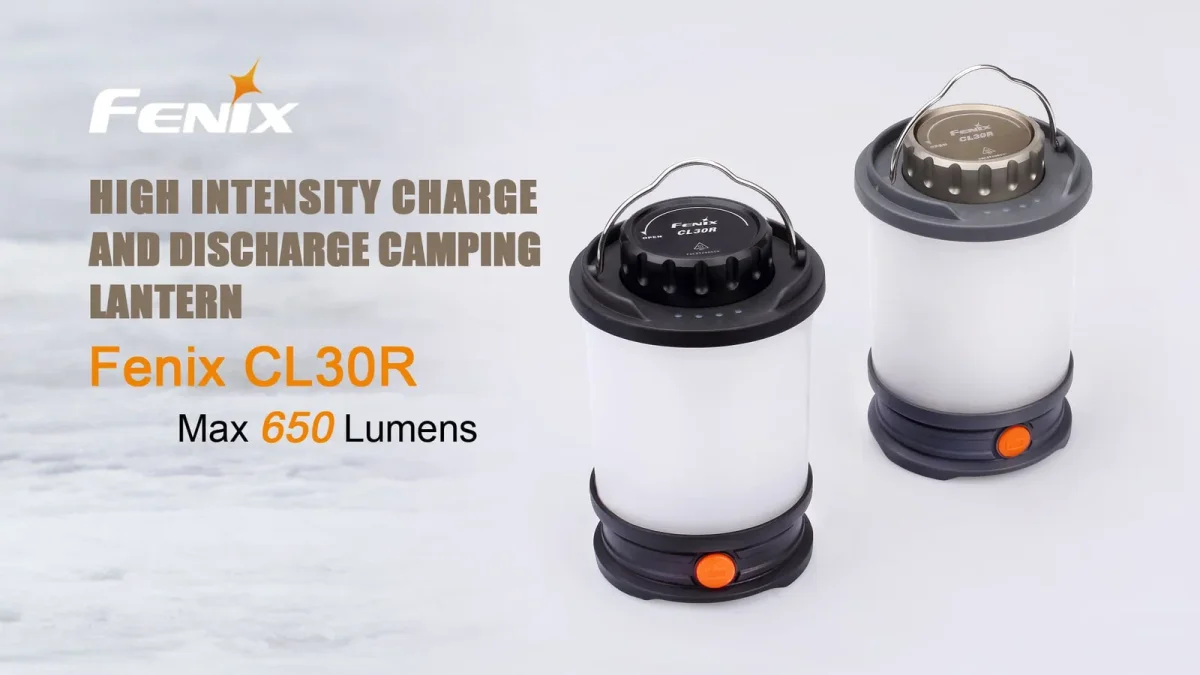 CL30R Linterna de camping (negra) Lampara para camping - Imagen 8