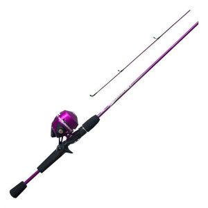 COMBO CAÑA Y REEL ZEBCO SLINGSHOT ROSA