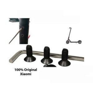 4 tornillos mástil + llave para patinete Xiaomi M365 y Pro