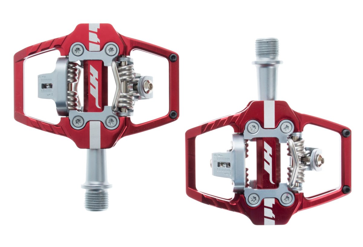 Pedales HT Enduro T1 Rojo - Imagen 4
