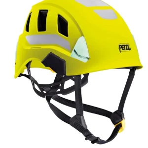Petzl STRATO® VENT HI-VIZ Casco de trabajo ligero con ventilación y alta visibilidad