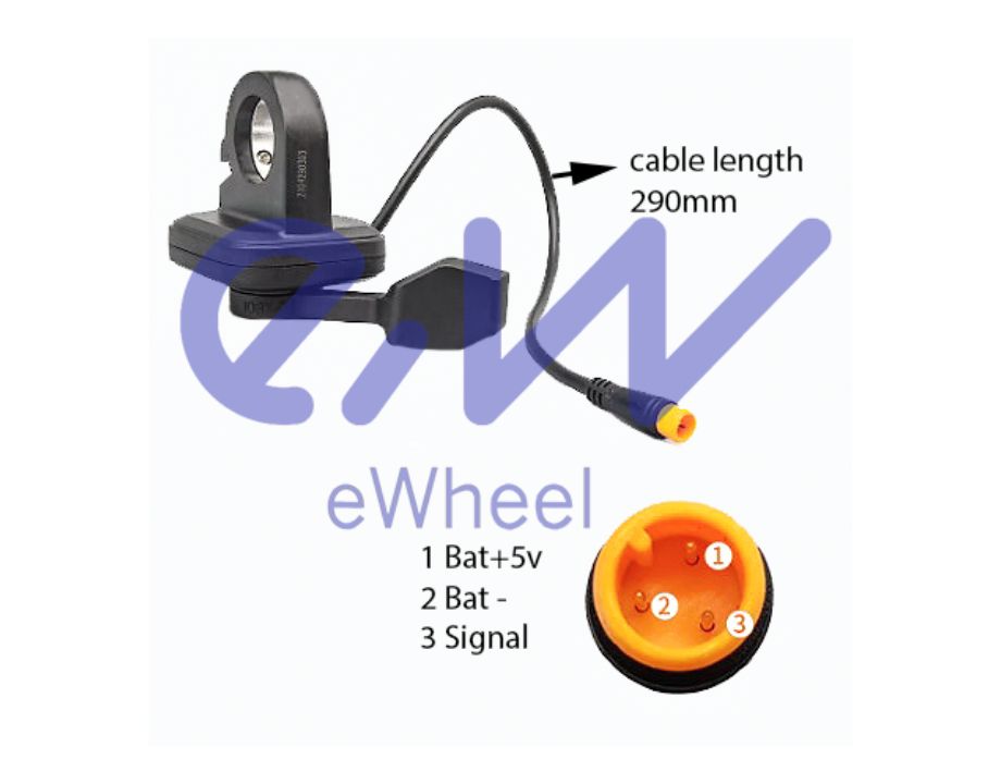 Acelerador de pulgar – conector waterproof - Imagen 3