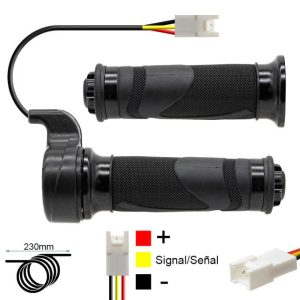 Acelerador puño con conector JST