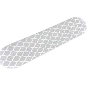 Adhesivo reflectante blanco embellecedor delantero Navee V40