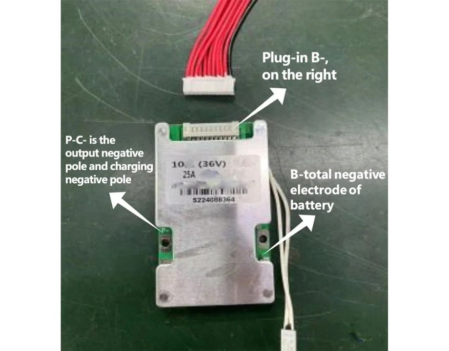 BMS 13S 48V 30A Liion Batería Autobalanceo - Imagen 4