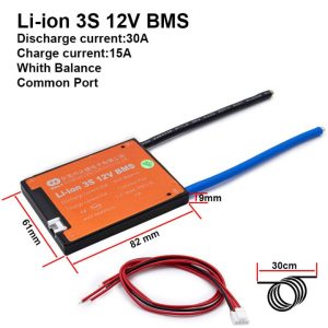 BMS DALY 3S 12V 30A