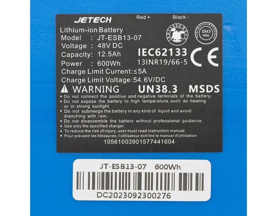 Batería 48V 12,5A/h - Imagen 7