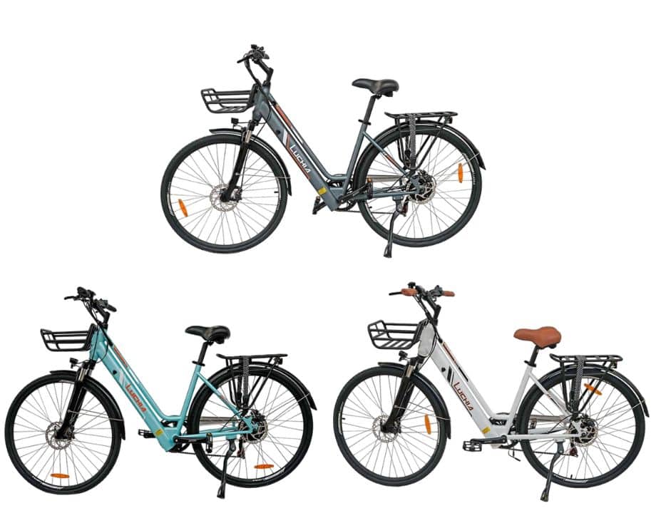 Bicicleta Eléctrica de paseo Luchia Antares 250W 36V (10Ah)