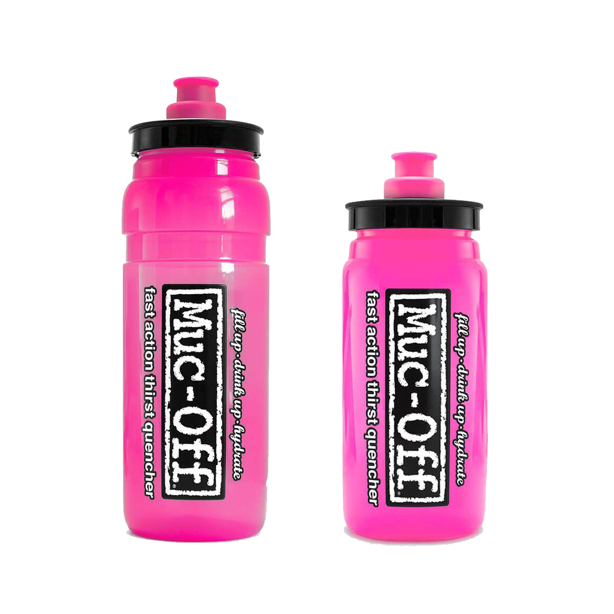 Bidón Muc Off X Elite Fly Pink - Imagen 2