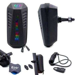 Bolsa deluxe multicolor con soporte rígido y candado [Ewheel] – 2L