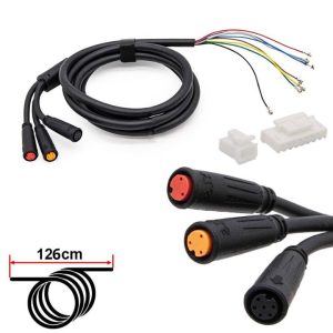 Cable 1,26M conector 9 PIN 3-1 Kaabo Mantis 8 [Kaabo]