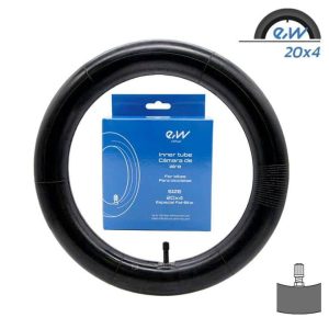 Cámara de aire 20×4 Ewheel – válvula recta ESPECIAL FAT-BIKE
