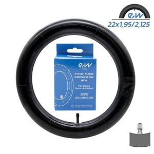 Cámara de aire 22×1,9/2,125 Ewheel – válvula recta