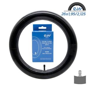Cámara de aire 26×1,9/2,125 Ewheel – válvula recta