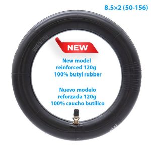 Cámara de aire 8,5×2 (50-156) reforzada 120g – Nuevo modelo 100% caucho butílico
