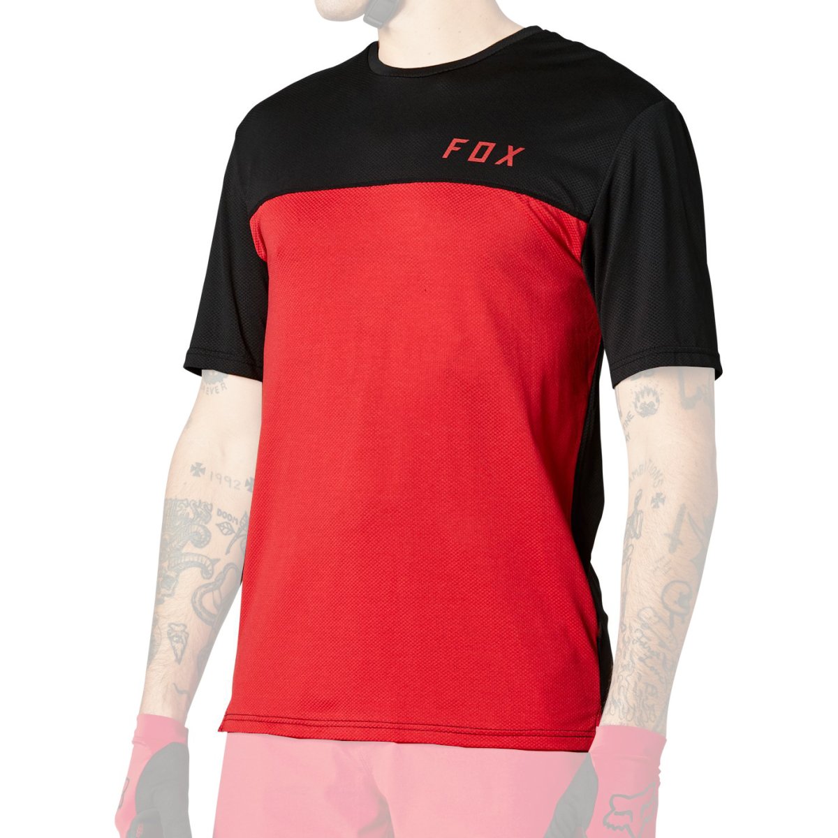 Camiseta Técnica FOX Flexair Delta SS Chili - Imagen 2