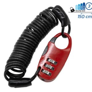 Candado de cable con contraseña – 1,5M LCK-035