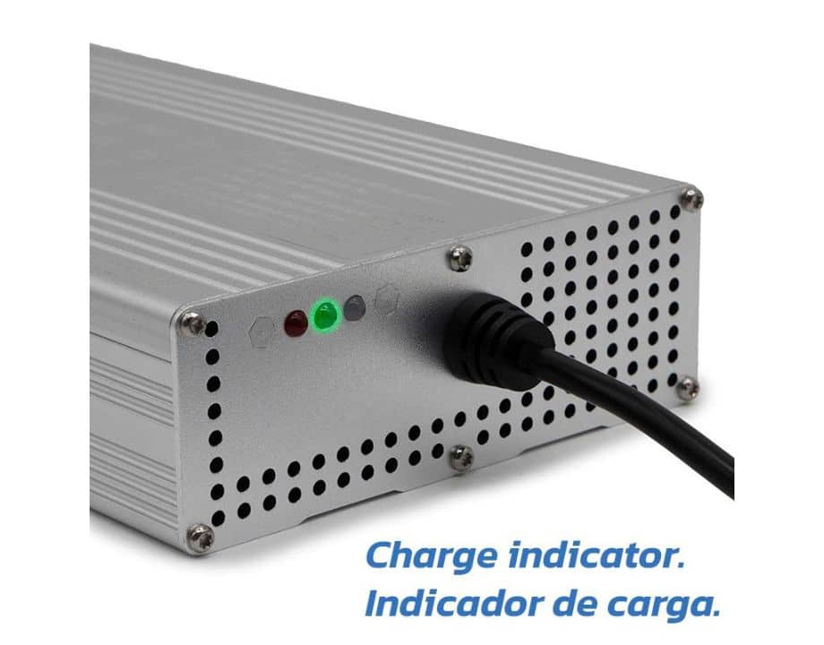 Cargador 52V (salida 58,1V) 7A conector LP16 - Imagen 4