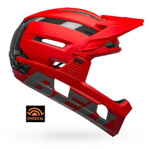 Casco Bell Super Air R MIPS Spherical Rojo/Gris