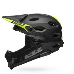 Casco Bell Super DH MIPS Spherical Negro Mate/Flúor
