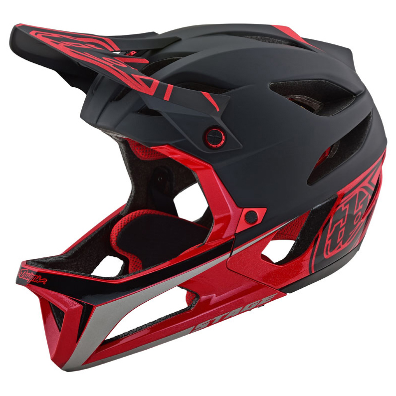 Casco Troy Lee Stage MIPS Race Black/Red - Imagen 2