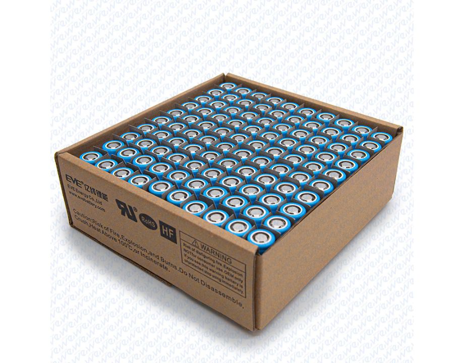 Celda Lí-ION EVE ICR18650-26V 2550mAh – 7.65A – CAJA DE 100 UDS. - Imagen 3