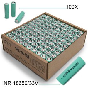 Celda Lí-ION EVE ICR18650-33V 3100mAh – 10A – CAJA DE 100 UDS.