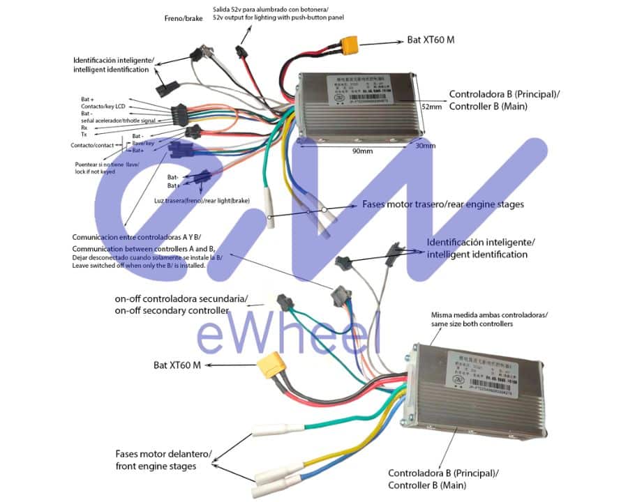 Controladora J&P 52V 25A - Imagen 3