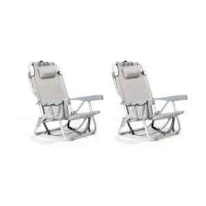 Pack 2 Sillas Traveler Gris