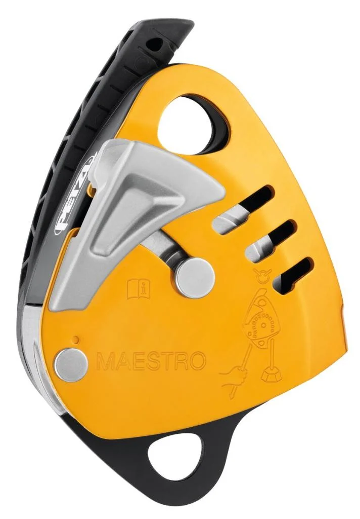 Petzl MAESTRO® S Dispositivo de descenso y tracción autobloqueante
