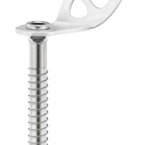 Petzl LASER Tornillo para hielo con placa