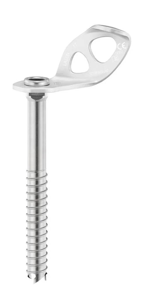 Petzl LASER Tornillo para hielo con placa - Imagen 6