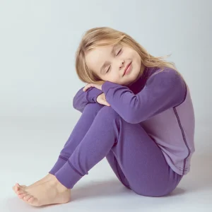 SERBEWAY Kids Merino Wool Base Layer