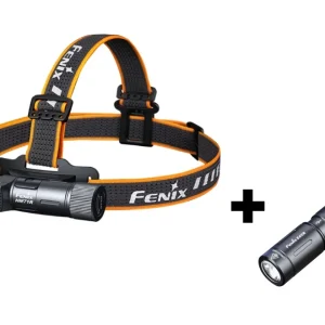 HM71R Linterna frontal + Kit E02R Linterna frontal de seguridad