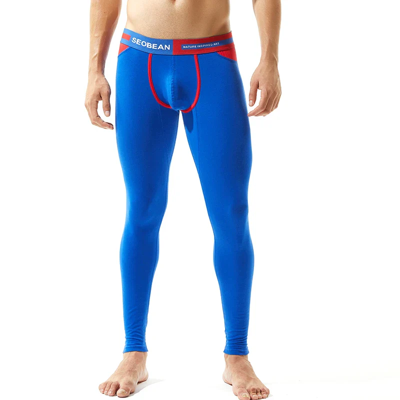 SEOBEAN Cotton Stripey Thermal Underwear - Imagen 6