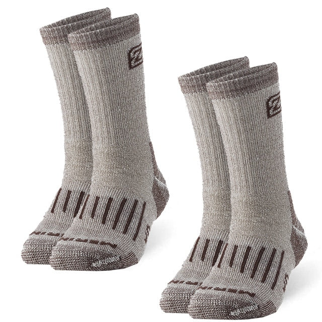 ZEAL WOOD 2 Pairs Sock - Merino Wool Thermal - Imagen 9